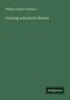 Text oben: "William Gilman Thomson". Titel: "Training-schools for Nurses". Unten: "Antigonos". Grüner Hintergrund., Buch