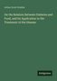 Text: "Arthur Scott Donkin. On the Relation Between Diabetes and Food, and Its Application to the Treatment of the Disease." Unten rechts steht "Antigonos." Hintergrund: dunkelgrün., Buch