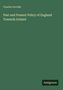 Oben steht "Charles Greville", darunter der Titel "Past and Present Policy of England Towards Ireland". Unten rechts "Antigonos".