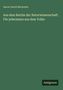 Aaron David Bernstein, "Aus dem Reiche der Naturwissenschaft. Für jedermann aus dem Volke". Grüner Hintergrund.