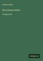 "Fred M. White, The Crimson Blind, in large print." Dunkelgrüner Hintergrund, unten steht "Antigonos" auf schwarzem Rechteck.