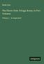 Émile Zola, The Three Cities Trilogy; Rome, In Two Volumes. Volume 1 - in large print. Grüner Hintergrund. Antigonos in Ecke., Buch