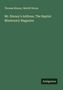 Text: "Thomas Binney, Melvill Horne. Mr. Binney's Address. The Baptist Missionary Magazine. Antigonos." Grüner Hintergrund., Buch