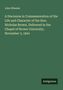 John Wheeler: A Discourse in Commemoration of the Life and Character of the Hon. Nicholas Brown, Delivered in the Chapel of Brown University, November 3, 1841, Buch