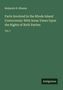 Benjamin B. Mussey: Facts Involved In the Rhode Island Controversy: With Some Views Upon the Rights of Both Parties, Buch