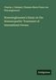 Charles J. Hempel: Boenninghausen's Essay on the Homoeopathic Treatment of Intermittent Fevers, Buch