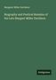 Margaret Miller Davidson: Biography and Poetical Remains of the Late Margaet Miller Davidson, Buch
