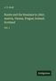 Auf grünem Hintergrund: "J. G. Kohl, Russia and the Russians in 1842; Austria, Vienna, Prague; Ireland; Scotland, Vol. 1" und ein Logo "Antigonos".