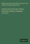 Oben stehen die Namen William Leete Stone, John Watts De Peyster, John Johnson, Theodorus Bailey Myers. Darunter der Titel "Orderly book of Sir John Johnson During the Oriskany Campaign, 1776-1777". Unten rechts steht "Antigonos". Der Hintergrund ist grün.