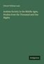 Oben steht "Edward William Lane", dann "Arabian Society in the Middle Ages; Studies from the Thousand and One Nights". Unten "Antigonos".