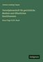 „Johann Ludwig Casper. Vierteljahrsschrift für gerichtliche Medizin und öffentliches Sanitätswesen. Neue Folge XLIII. Band.“ 