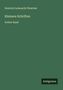 Heinrich Leberecht Fleischer: Kleinere Schriften, Buch