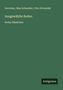"Isocrates, Max Schneider, Otto Schneider, Ausgewählte Reden, Erstes Bändchen. Unten rechts steht 'Antigonos' in einem Logo.", Buch
