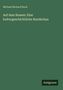 Text: "Michael Richard Buck. Auf dem Bussen: Eine kulturgeschichtliche Rundschau. Antigonos." Grüner Hintergrund.