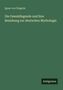 Titel: "Die Oswaldlegende und ihre Beziehung zur deutschen Mythologie" von Ignaz von Zingerle. Grünes Cover, "Antigonos"., Buch