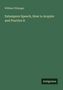 Text: "William Pittenger, Extempore Speech, How to Acquire and Practice It, Antigonos". Grüner Hintergrund, schlichtes Design., Buch