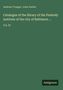 Andrew Troeger: Catalogue of the library of the Peabody institute of the city of Baltimore ..., Buch