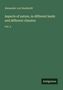 Alexander von Humboldt; Aspects of nature, in different lands and different climates; Vol. 2; Antigonos; Grüner Hintergrund.
