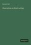 „Observations on Blood-Letting“ von Marshall Hall, grüner Hintergrund, unten rechts Logo „Antigonos“., Buch