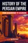 Titel: "History of the Persian Empire", Untertitel: "From Achaemenids to Sasanians", Autor: "By Skriuwer". Illustration antiker Ruinen im Sonnenuntergang., Buch