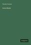 Text: "Theodor Fontane", "Grete Minde", "Antigonos". Einfache, grüne Buchabdeckung mit minimalistischer Gestaltung.