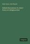 Text: "Emily Taylor, John Pierpont. Sabbath Recreations: Or, Select Poetry of a Religious Kind. Antionos." 
Dunkelgrüner Hintergrund., Buch