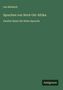 Text: „Sprachen von Nord-Ost-Afrika, Zweiter Band: Die Nuba-Sprache, Leo Reinisch, Antigonos“. Grüner Hintergrund.