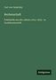 Buchtitel: "Rechenschaft" von Carl von Ossietzky. Inhalt zur Publizistik 1913-1933 in Großdruckschrift. Unten steht "Antigonos"., Buch