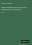 Bertha Von Suttner: Memoirs of Bertha von Suttner: The Records of an Eventful Life, Buch