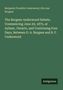 Titel „The Burgess-underwood Debate“, Autoren Benjamin Franklin Underwood und Otis Asa Burgess, grüner Hintergrund., Buch