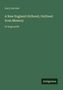 Grünes Cover mit weißem Text: „Lucy Larcom, A New England Girlhood, Outlined from Memory, in large print“. Logo: Antigonos., Buch