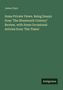 James Payn, Essays aus 'The Nineteenth Century' und 'The Times'. Grüner Hintergrund, schwarzes Rechteck mit "Antigonos".