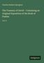 Text: "Charles Haddon Spurgeon", "The Treasury of David - Containing an Original Exposition of the Book of Psalms", "Vol. 6", "Antigonos". Dunkelgrünes Cover mit schlichtem Design.