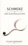 "Schmerz und Selbstregulation" von Richard Kammermeier. Dezentes grafisches Element darunter., Buch