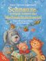 "Schnauze, morgen kommt das Weihnachtsschwein! Eine Adventsgeschichte in 24 Kapiteln." Illustration von Tieren im Winter., Buch