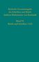 Kritische Gesamtausgabe der Schriften und Briefe Andreas Bodensteins von Karlstadt, Buch