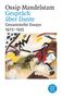 Ossip Mandelstam: Gespräch über Dante, Buch