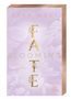 "Sara West: Blooming Fate, Roman. Ein Buchcover mit floralen Elementen und hellem Hintergrund.", Buch