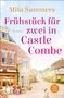„Frühstück für zwei in Castle Combe“ von Mila Summers. Ein malerischer Dorfplatz mit Gasthaus und Hund., Buch