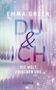 Titel: "DU & ICH - DIE WELT ZWISCHEN UNS". Autor: Emma Green. Hintergrund in Pastelltönen mit Bokeh-Effekt.