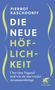 Buchtitel: "Die neue Höflichkeit". Autor: Pierrot Raschdorff. Farbe: Blau. Logo: Klett-Cotta mit Greifen., Buch