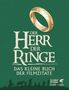 „Der Herr der Ringe: Das kleine Buch der Filmzitate“. Ein goldener Ring schwebt auf grünem Hintergrund., Buch