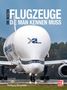 Titel: "Die besten Flugzeuge, die man kennen muss." Unten der Name Wolfgang Borgmann. Großes Flugzeug auf einer Landebahn., Buch