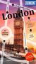 Titel: "London". Text: "Das pralle Leben", "Mit großem Cityplan", "15x direkt eintauchen", "Hear Hear". Illustration mit Big Ben., Buch