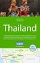 "Thailand - Entdeckungsreisen im Land der Tempel und Elefanten" und Karte. Zwei Frauen in traditioneller Kleidung., Buch