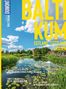 Titel: "BALTIKUM". Untertitel: "ESTLAND · LETTLAND · LITAUEN". Naturansicht mit See und Wolken., Buch