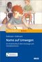 THERAPIE 4 KIDS. Namo auf Umwegen. Kinderfachbuch über Schulangst. Illustr. Junge steht schüchtern vor einer Tafel., 1 Buch und 1 Diverse