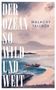 Titel: „Der Ozean so wild und weit“, Autor: Malachy Tallack. Malerei einer Landschaft mit einem Boot auf dem Meer., Buch