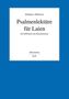 Johannes Ahlmeyer: Psalmenlektüre für Laien, Buch