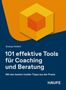 Titel: "101 effektive Tools für Coaching und Beratung". Autor: Svenja Hofert. Grafik eines orangefarbenen Würfels auf dunkelblauem Hintergrund.
